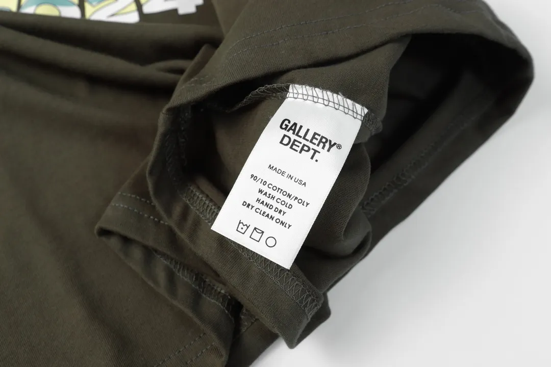 GALLERY.DEPT new summer short-sleeved model number: D3215p110 color: black code number: S M L XL
